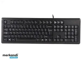 КЛАВИАТУРА KR-92 КЛАССИЧЕСКИЙ ТОНКИЙ USB A4TKLA46007