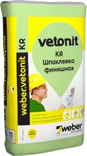Шпатлевка финишная белая ВЕТОНИТ KR 20кг