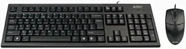 Клавиатура A4Tech KR-8520D черный + мышь