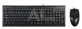 477615 Клавиатура + мышь A4Tech KR-8520D клав:черный мышь:черный USB