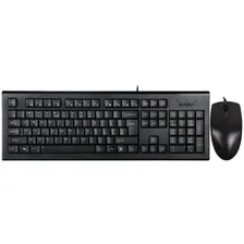 Клавиатура + мышь A4Tech KR-8520D черный USB