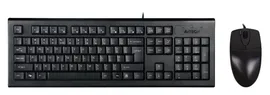 Комплект Клавиатура/мышь A4Tech Проводной чёрный, KR-8520D