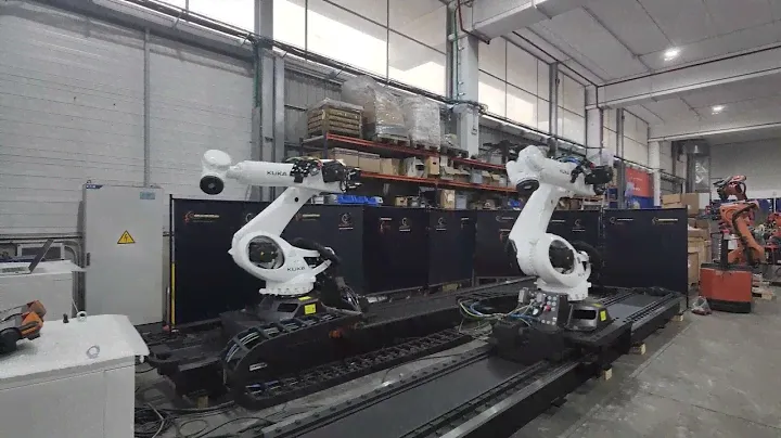 Kuka KR210 robots on track at Eurobots